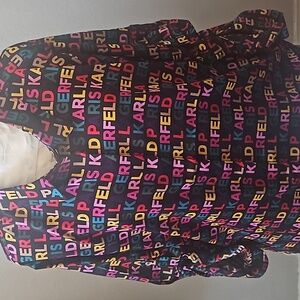 Long sleeve OG NWT Karl Lagerfeld women's blouse